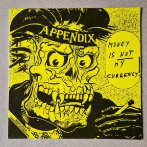 APPENDIX - Money Is Not My Currency - LP, 2nd Hand